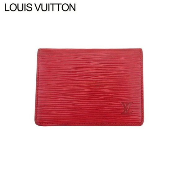 Louis Vuitton Accessories - LOUIS VUITTON Commuter Pass Epi Epi Leather Authentic Used